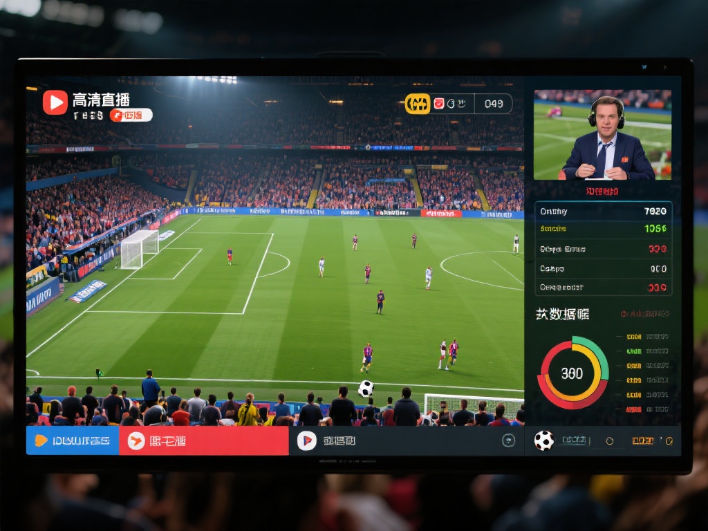 足球直播_足球比赛直播高清在线_足球视频直播超清无插件播放_足球... 高清赛事直播不仅仅是观看比赛中的画面,它